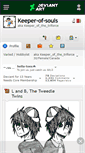 Mobile Screenshot of keeper-of-souls.deviantart.com