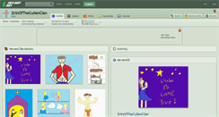 Desktop Screenshot of erinofthecullenclan.deviantart.com