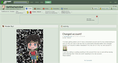 Desktop Screenshot of darkfeariepixidust.deviantart.com