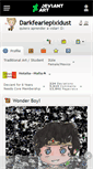 Mobile Screenshot of darkfeariepixidust.deviantart.com