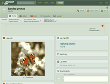 Tablet Screenshot of bandea-photos.deviantart.com