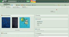 Desktop Screenshot of heidifalzon.deviantart.com
