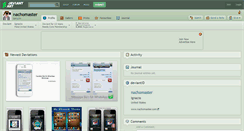 Desktop Screenshot of nachomaster.deviantart.com