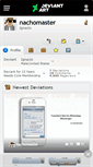 Mobile Screenshot of nachomaster.deviantart.com