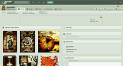 Desktop Screenshot of joyuslion.deviantart.com