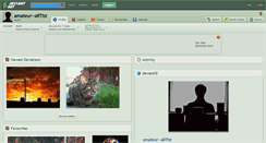 Desktop Screenshot of amateur--artist.deviantart.com