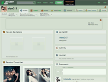 Tablet Screenshot of eien015.deviantart.com