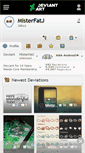 Mobile Screenshot of misterfatj.deviantart.com