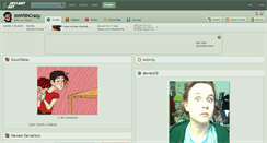 Desktop Screenshot of imwithcrazy.deviantart.com