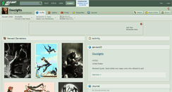Desktop Screenshot of doozigitis.deviantart.com