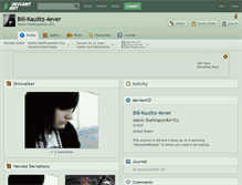 Tablet Screenshot of bill-kaulitz-4ever.deviantart.com