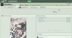 Desktop Screenshot of mayonakasun.deviantart.com