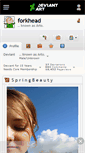 Mobile Screenshot of forkhead.deviantart.com