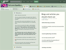 Tablet Screenshot of full-love-equality.deviantart.com