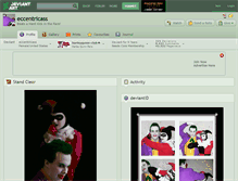 Tablet Screenshot of eccentricass.deviantart.com