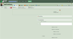 Desktop Screenshot of mahfirstkissxx.deviantart.com
