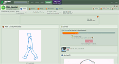 Desktop Screenshot of mini-mooose.deviantart.com