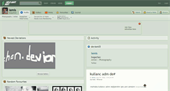 Desktop Screenshot of lemis.deviantart.com