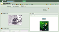 Desktop Screenshot of noctourneangel.deviantart.com