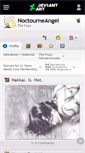 Mobile Screenshot of noctourneangel.deviantart.com
