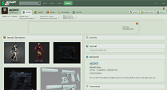 Desktop Screenshot of dd2005.deviantart.com