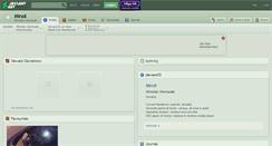 Desktop Screenshot of mirox.deviantart.com