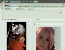 Tablet Screenshot of na0k0.deviantart.com