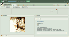 Desktop Screenshot of gangstersteph.deviantart.com