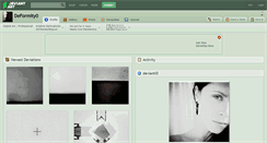 Desktop Screenshot of deformity0.deviantart.com