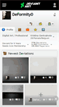 Mobile Screenshot of deformity0.deviantart.com