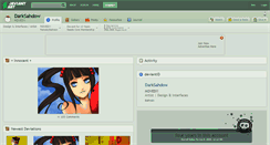 Desktop Screenshot of darksahdow.deviantart.com