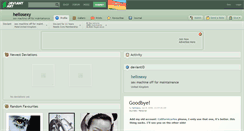 Desktop Screenshot of hellosexy.deviantart.com