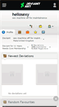 Mobile Screenshot of hellosexy.deviantart.com