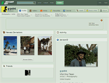 Tablet Screenshot of g-point.deviantart.com