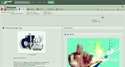 Desktop Screenshot of dirtylace.deviantart.com