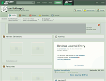 Tablet Screenshot of burritotimeplz.deviantart.com