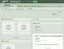 Tablet Screenshot of nsalove.deviantart.com