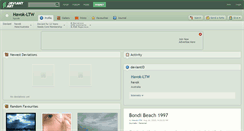 Desktop Screenshot of havok-ltw.deviantart.com