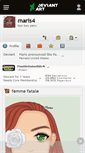 Mobile Screenshot of maris4.deviantart.com