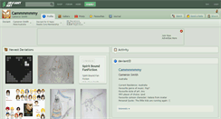 Desktop Screenshot of cammmmmmy.deviantart.com