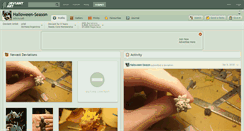 Desktop Screenshot of halloween-season.deviantart.com