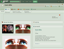 Tablet Screenshot of dutch-blitz.deviantart.com