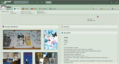 Desktop Screenshot of foksy.deviantart.com