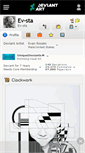 Mobile Screenshot of ev-sta.deviantart.com