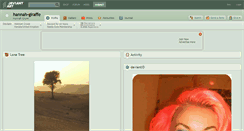 Desktop Screenshot of hannah-giraffe.deviantart.com