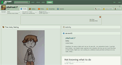 Desktop Screenshot of pikafreak37.deviantart.com