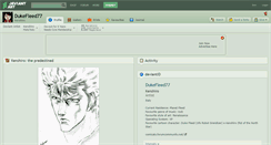 Desktop Screenshot of dukefleed77.deviantart.com