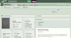 Desktop Screenshot of lockxshock.deviantart.com