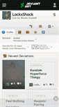 Mobile Screenshot of lockxshock.deviantart.com
