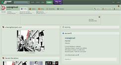 Desktop Screenshot of midnightveil.deviantart.com